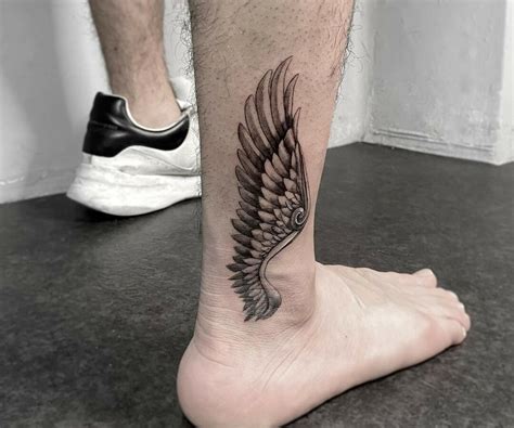 hermes winged foot shoes tattoo|Hermes wings calf tattoo.